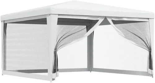 Miniatura 20 de vidaXL Gazebo, Tienda de campaña con 4 paredes laterales de malla, toldo de refugio para eventos de fiesta al aire libre, pabellón de glorieta