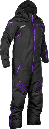 Miniatura 14 de Fly Racing Monosuit Impermeable Cobalt – Traje de Moto de Nieve con Hydraguard Pro, Durabilidad Cordura y Ventilación 2Cool Negro/Gris (Shell)