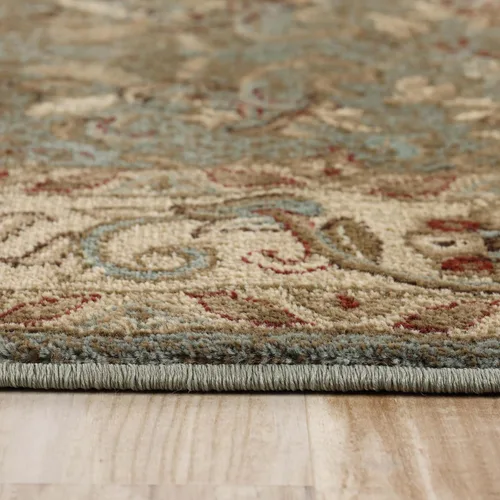 Miniatura 5 de SUPERIOR - Alfombra de área para interiores con respaldo de yute, alfombras para dormitorio, sala de estar/comedor, oficina, cocina, decoración Verde