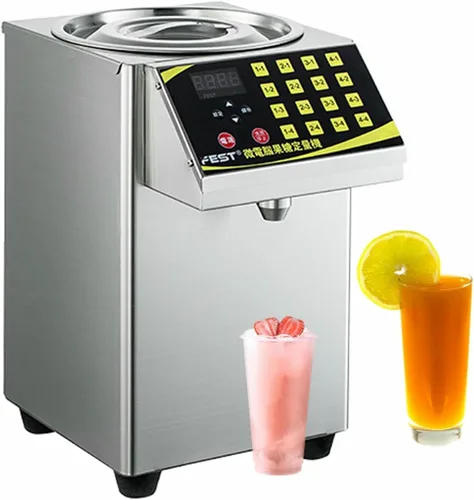 Miniatura 9 de Dispensador Automático de Fructosa de 8 L, Máquina Cuantitativa Comercial de Fructosa y Azúcar, 360 W, Máquina Cuantitativa Eléctrica y Jarabe