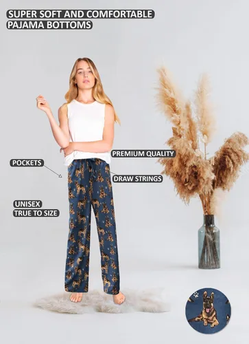 Miniatura 3 de E & S Imports - Pantalones de pijama para perro pastor alemán