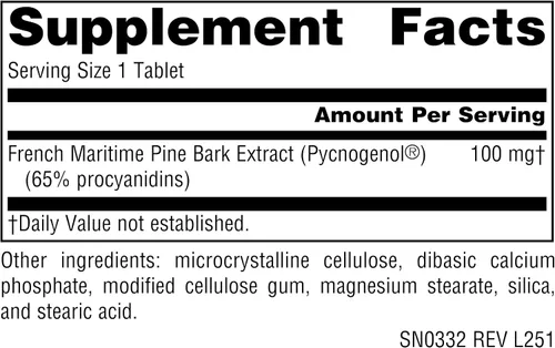 Miniatura 2 de Pycnogenol de Source Naturals, 0.003 onzas, SN0332, 1, 1