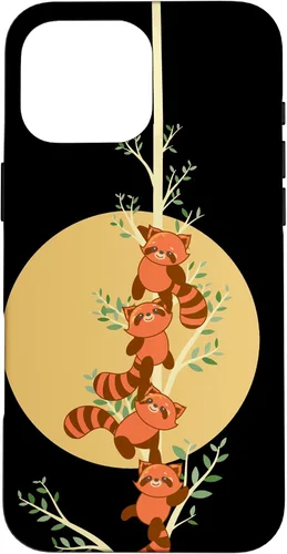 Miniatura 19 de Funda para iPhone 13 Pro Max Cute Red Panda Phone Case Red Panda Lover Case