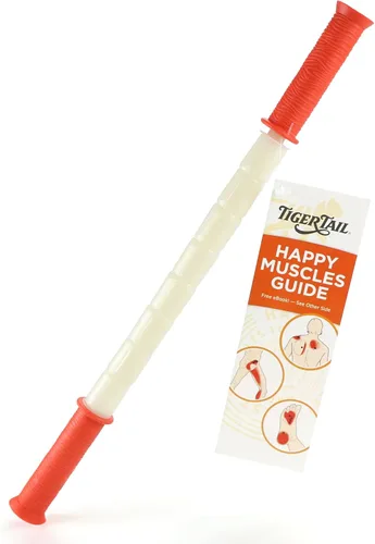 Tiger Tail The Stick - Bendy - Rodillo muscular flexible de 18 pulgadas para liberación miofascial y puntos gatillo - Masajeador de tejido profundo