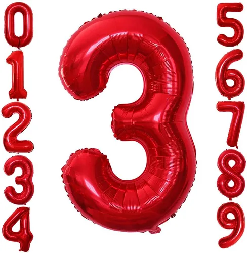 Miniatura 205 de Goer, conjunto de globos de papel aluminio para decoraciones de cumpleaños, globos de las letras de feliz cumpleaños y de números Oro