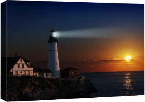 Miniatura 13 de Impresiones en lienzo para pared, hermoso paisaje/paisaje, puesta de sol sobre campo de trigo, arte moderno para decoración del hogar/arte de pared
