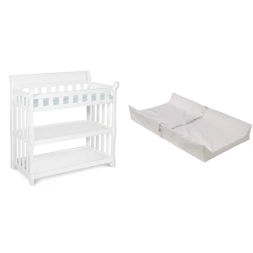 Miniatura 8 de Mesa para cambiar pañales Delta Children Eclipse con cambiador, gris
