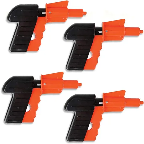 ArtCreativity Pistola de patatas para niños, juego de 4, juguetes de disparo geniales para niños y niñas, pistola espoleta segura para niños para