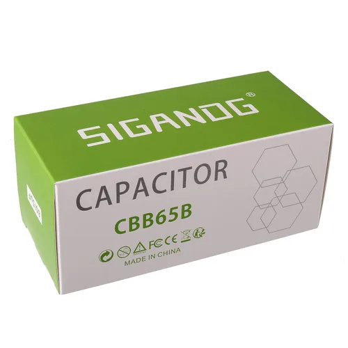 Miniatura 5 de 80/5 uF 80+5 MFD 370V o 440V CBB65 Capacitor Redondo de Arranque de Doble Funcionamiento 80 5 uF MFD 370 440 Voltios VAC para Condensador