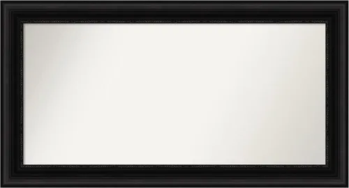 Miniatura 322 de Amanti Art Espejo personalizado, espejo de baño negro puente, espejo de pared o espejo de tocador de baño sobre el fregadero (26 x 26 pulgadas)