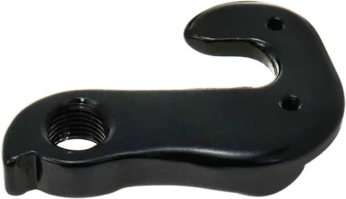 Miniatura 5 de 2 piezas universal de bicicleta desviador de bicicleta percha marco engranaje gancho cola, negro