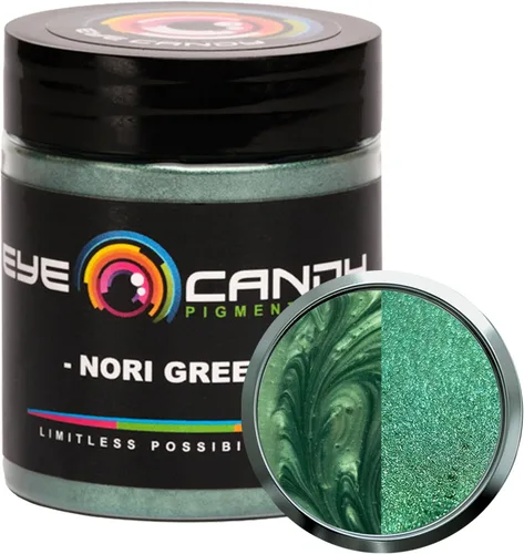 Miniatura 12 de Pigmento en polvo de mica "Chartreuse" (0.88 oz), aditivo multiusos para manualidades Carpintería, bombas de baño naturales, resina, pintura