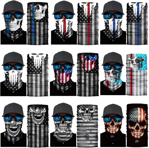Miniatura 2 de Neck Gaiter Mask,UV Protection Bandana Gator Face Cover Covering Mask,Tube Scarf,Neck Warmer Balaclava,Headband for Outdoors