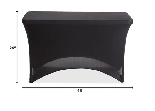 Miniatura 6 de Mantel de tela elástica Iceberg, Negro, 1