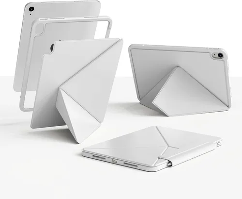 Miniatura 28 de Kenke Funda magnética desmontable para iPad A16/10ª generación de 11/10.9 pulgadas 2025/2022, funda magnética desmontable para iPad con soporte