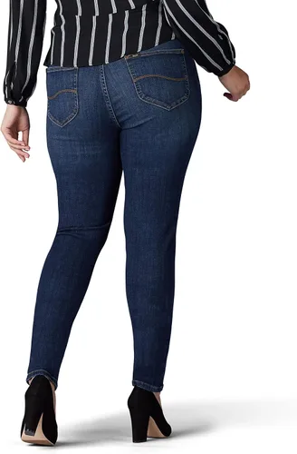 Miniatura 3 de Lee Women's Plus Size Sculpting Slim Fit Skinny Leg Pull on Jean