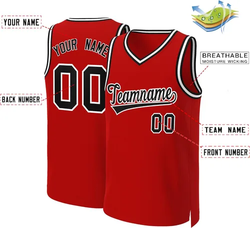 Miniatura 2 de Camiseta de baloncesto personalizada cosida o impresa con número de nombre, camisetas deportivas deportivas para hombresjóvenes