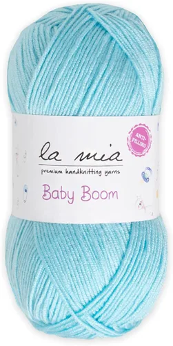 Miniatura 73 de 1 madeja La Mia Baby Boom, hilo acrílico 100% antipilling para tejer y ganchillo para tejer y ganchillo, 3.53 oz (3.5 onzas) / 820.2 ft