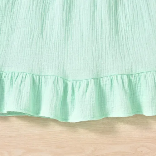 Miniatura 6 de HINTINA Vestido de verano sin mangas con bordado étnico mexicano