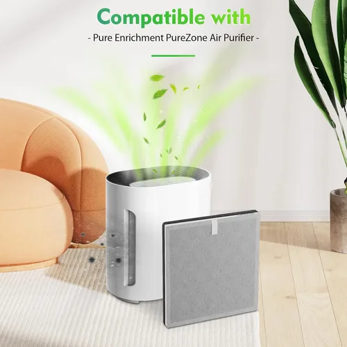 Miniatura 2 de PEAIRPLG - Paquete de 4 filtros de repuesto 3 en 1 compatibles con filtro Puri-Fier de aire de enriquecimiento puro Purezone filtro de repuesto
