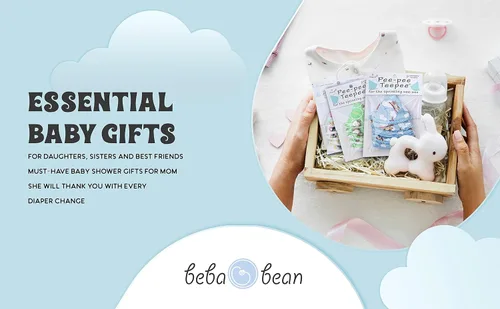 Miniatura 8 de Tipi de algodón lavable que protegen la orina de los niños durante los cambios de pañales. Es un gran regalo adicional para un baby shower gracias a