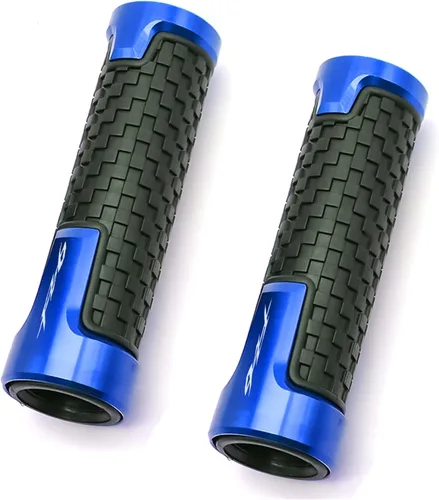 Motorcycle for Y&AMAHA FZ6 N/S FZ6N FZ6S FAZER600 FZ6 FAZER 1998-2010 FZ-6S FZ-6N Motorcycle Handlebar Grip Handle Bar Motorbike Grips (Color : Blue)