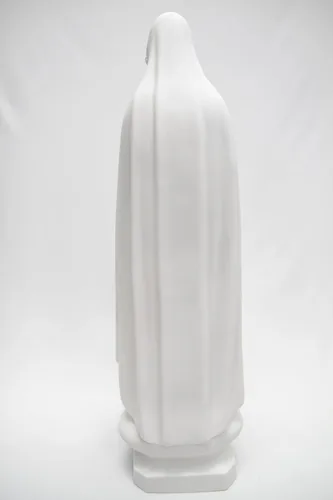 Miniatura 9 de Figura de escultura de estatua religiosa católica italiana de Nuestra Señora de Fátima María de 24 pulgadas, colección Vittoria hecha en Italia