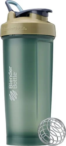 Miniatura 23 de BlenderBottle Classic V2 Botella mezcladora perfecta para batidos de proteínas y preentrenamiento, 28 onzas, color ciruela