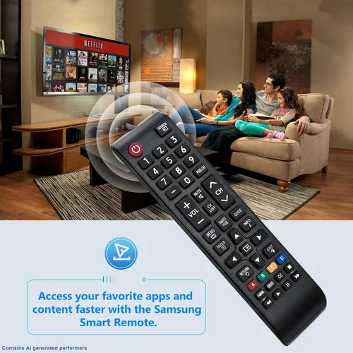 Miniatura 7 de Angrox Mando a distancia universal para Samsung-TV-Remote todos los modelos Samsung LCD LED HDTV 3D Smart TV para televisores Samsung 1199F1