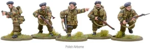 Miniatura 7 de Warlord Games Paracaidistas aliados aerotransportados británicos – Miniaturas de plástico a escala de 1.102 in para Bolt Action Miniaturas altamente