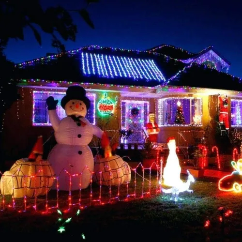 Miniatura 5 de Jslinter Bombillas LED de cadena de colores, bombillas S14 de plástico de 1 vatio para reemplazo de luces de cadena de Navidad, inastillables, base