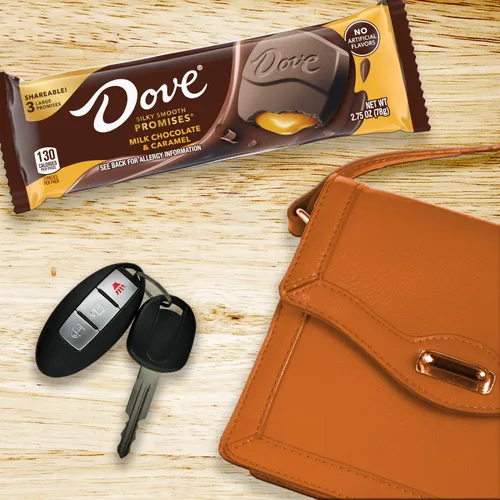 Miniatura 6 de DOVE Large PROMISES - Caramelo de chocolate con leche, 2.75 onzas (paquete de 20)