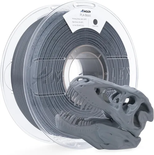Miniatura 11 de AMOLEN - Filamento para impresora 3D PLA, filamento PLA de alta velocidad de 600 mm/s de 1.75 mm, color blanco hueso (beige arena), 1 kg/2.2 lb