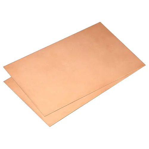 Miniatura 16 de uxcell Hoja de cobre puro, 4 piezas de 2 "x 2" x 0.02 "Placa de metal de cobre de calibre 24 T2 para manualidades, reparaciones eléctricas, industria
