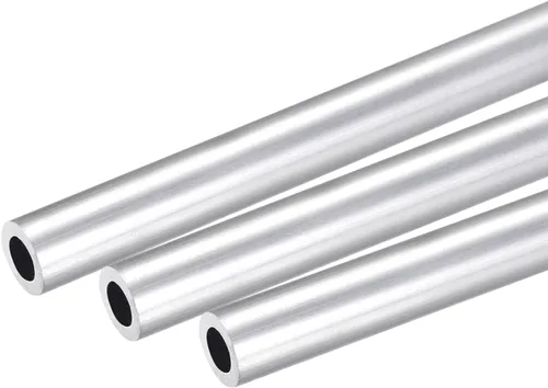 Miniatura 12 de uxcell 6063 Tubo redondo de aluminio 0.315 in OD 0.157 in Diámetro interior 9.843 in Longitud Tubería 3 PC