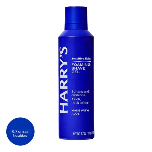 Miniatura 6 de Harry's Gel de afeitado espumoso para hombres con aloe - (paquete de 3) 6.7 onzas - Calma y amortigua la piel para afeitarse - Seguro para pieles