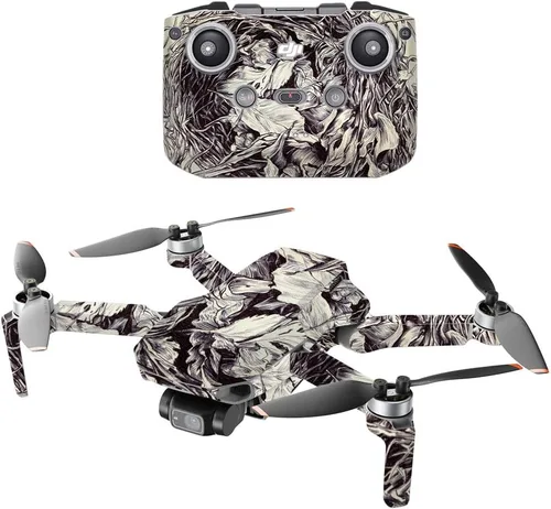 Miniatura 10 de Mighty Skins Compatible con DJI Mini 2 Dron portátil – Monsoon protector, duradero y único vinilo adhesivo cubierta fácil de aplicar, quitar