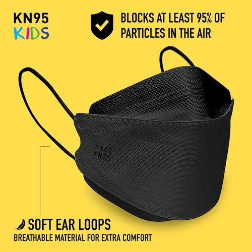 Miniatura 4 de Good Mask Co. Good Comfort KN95 Face Mask, Disposable KN95 Face Mask, Folding, Comfortable Face Masks, Bulk Face Masks