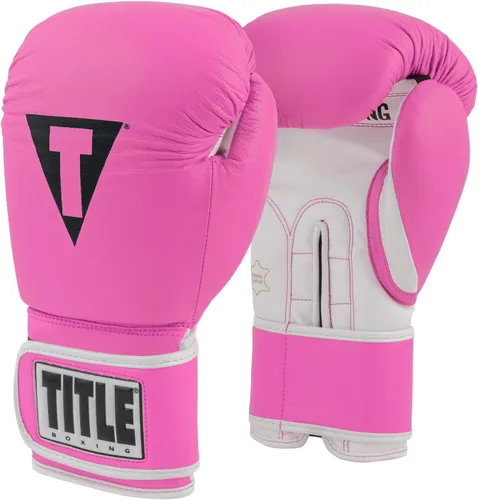 Miniatura 5 de Guantes de entrenamiento de cuero estilo Pro TITLE Boxing 3.0 - Guantes de boxeo, guantes de entrenamiento de boxeo, guantes MMA, guantes