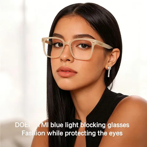 Miniatura 4 de Lentes de luz azul, ultraligeros unisex, bloqueo del 90% + UV400, lentes HD antirreflejos, lentes de lectura aptos para múltiples escenarios.