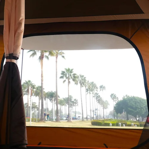 Miniatura 11 de KTT Extra Large Tent 12-14 Person,Family Cabin Tents,2 Rooms,Straight Wall,2 Doors 4 Windows with Mesh,Waterproof,Double Layer,Big Tent for