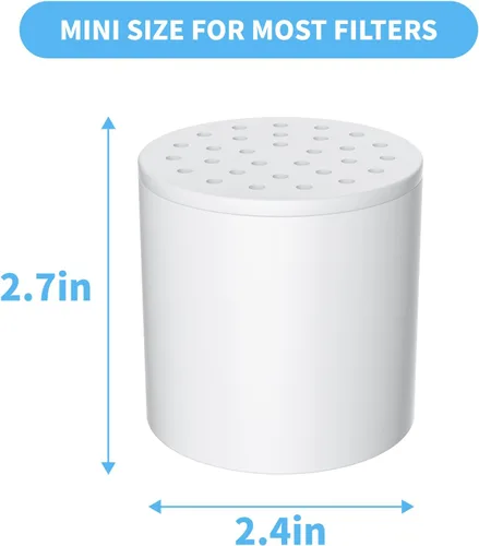 Miniatura 9 de Filtro de ducha, cartucho de filtro de repuesto de 20 etapas, filtros de cabezal de ducha de agua dura, elimina sedimentos, metales pesados, hierro