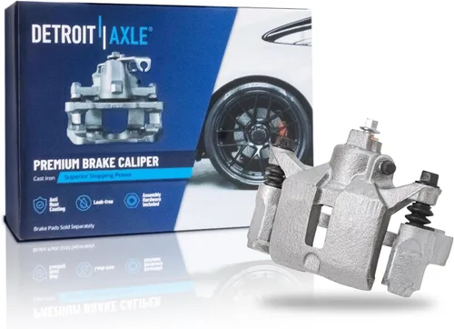 Miniatura 37 de Detroit Axle - 4 pinzas de freno para Honda Element 2003-2011 Pinzas de freno de disco con soportes 2004 2005 2006 2007 2008 2009 2010 reemplazo