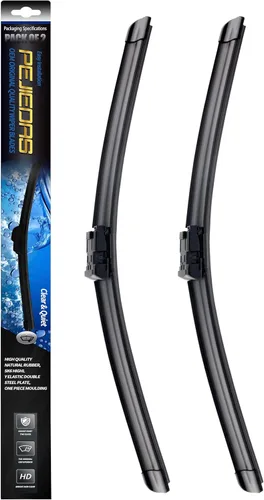 Miniatura 8 de 2 escobillas limpiaparabrisas de calidad OEM para BMW X3 2011-2017 BMW X4 2015-2018, estilo genuino OE
