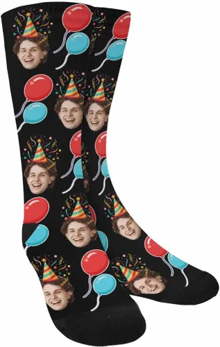 Miniatura 94 de Artsadd Calcetines personalizados para mujeres y hombres, amantes de los perros y gatos, regalos divertidos unisex personalizados