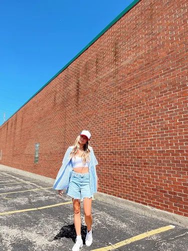 Miniatura 100 de Funky Junque Gorra de béisbol de béisbol en blanco para hombre y mujer
