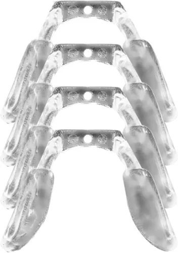 Miniatura 9 de Beavorty Almohadillas nasales antideslizantes de silicona para lentes cómodos de uso, almohadillas de repuesto suaves y duraderas, 4 piezas de 0.90