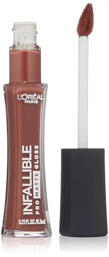 Miniatura 3 de L'Oréal Paris Infallible Lip Pro Matte Gloss, Aphrodite Kiss, 0.21 onzas líquidas
