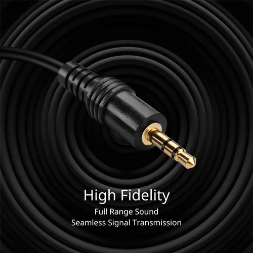 Miniatura 4 de TNP AUX - Cable de extensión para auriculares de 0.138 in (3 pies), extensor macho a hembra, adaptador de conector de enchufe auxiliar de audio