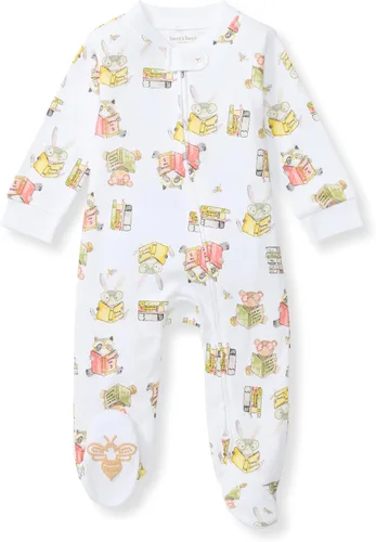 Miniatura 49 de Burt's Bees Baby - Pijama de una pieza para bebé, mameluco para dormir y jugar, algodón 100% orgánico, cremallera frontal